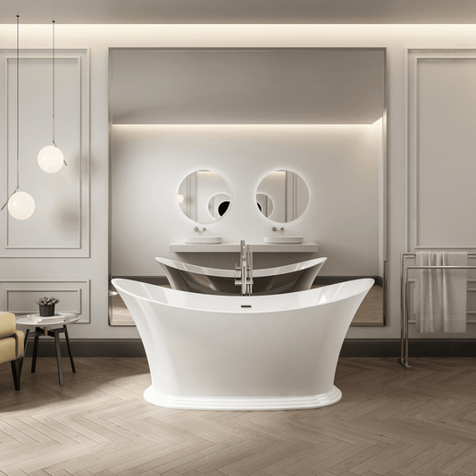 Charlotte Edwards Bathtubs White Caliban - Gloss White