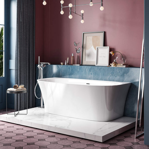 Charlotte Edwards Bathtubs White Carme - Gloss White