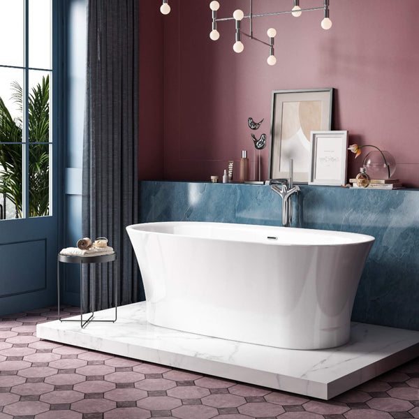 Charlotte Edwards Bathtubs White Luna - Gloss White