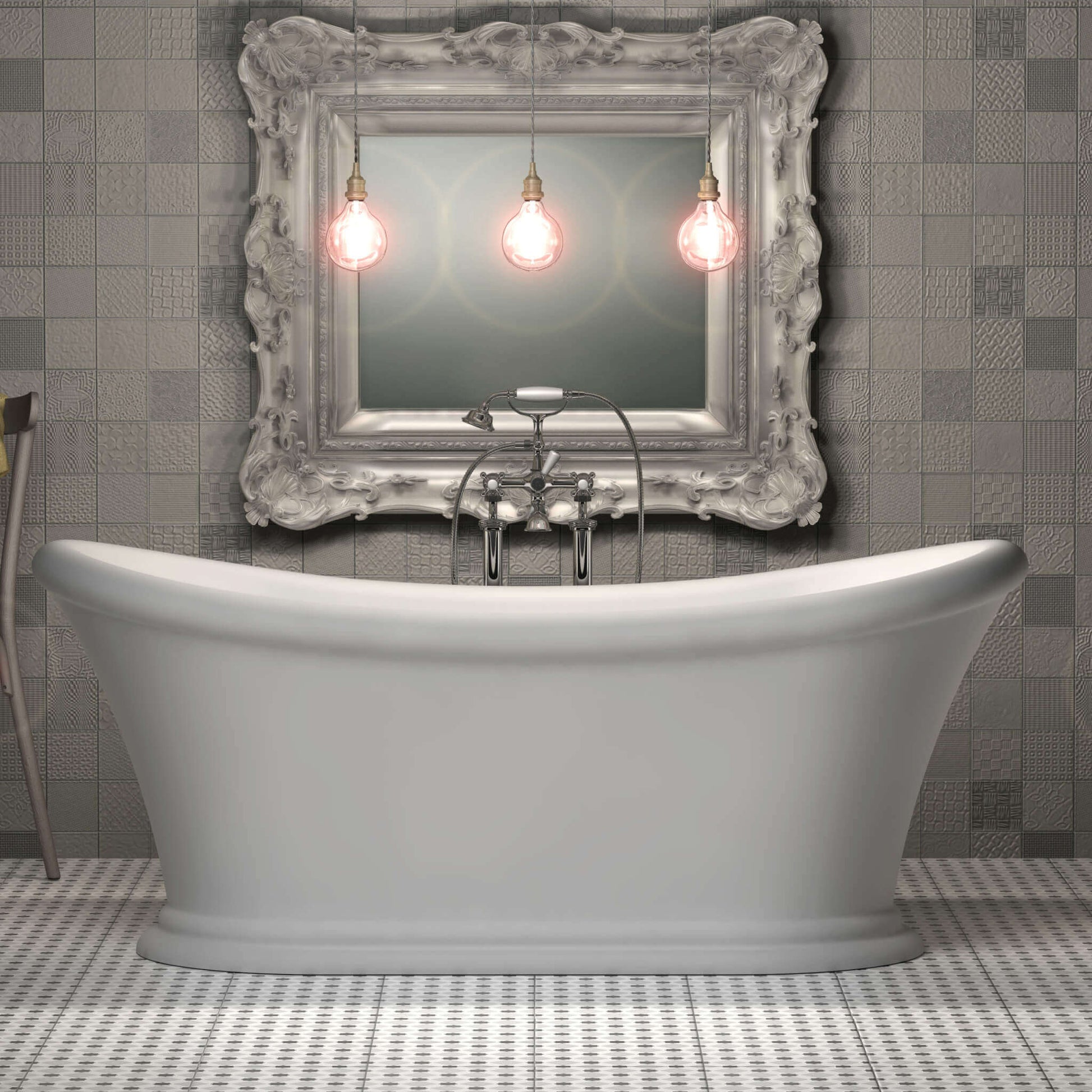 Charlotte Edwards Bathtubs White Purley - Gloss White