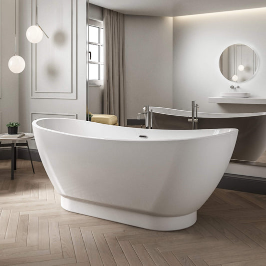 Charlotte Edwards Bathtubs White Richmond - Gloss White