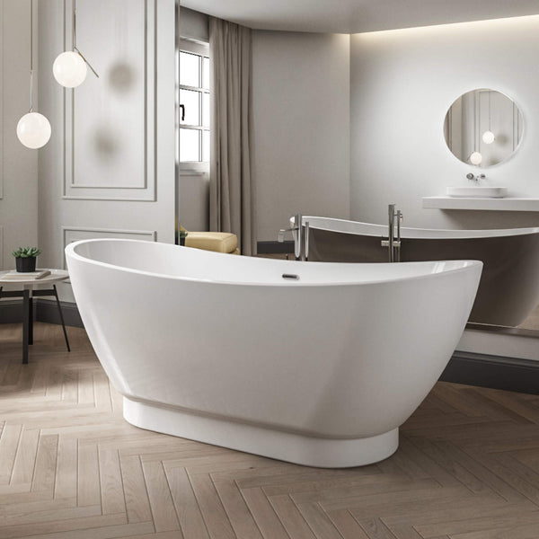 Charlotte Edwards Bathtubs White Richmond - Gloss White