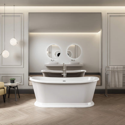 Charlotte Edwards Bathtubs White Rosemary - Gloss White