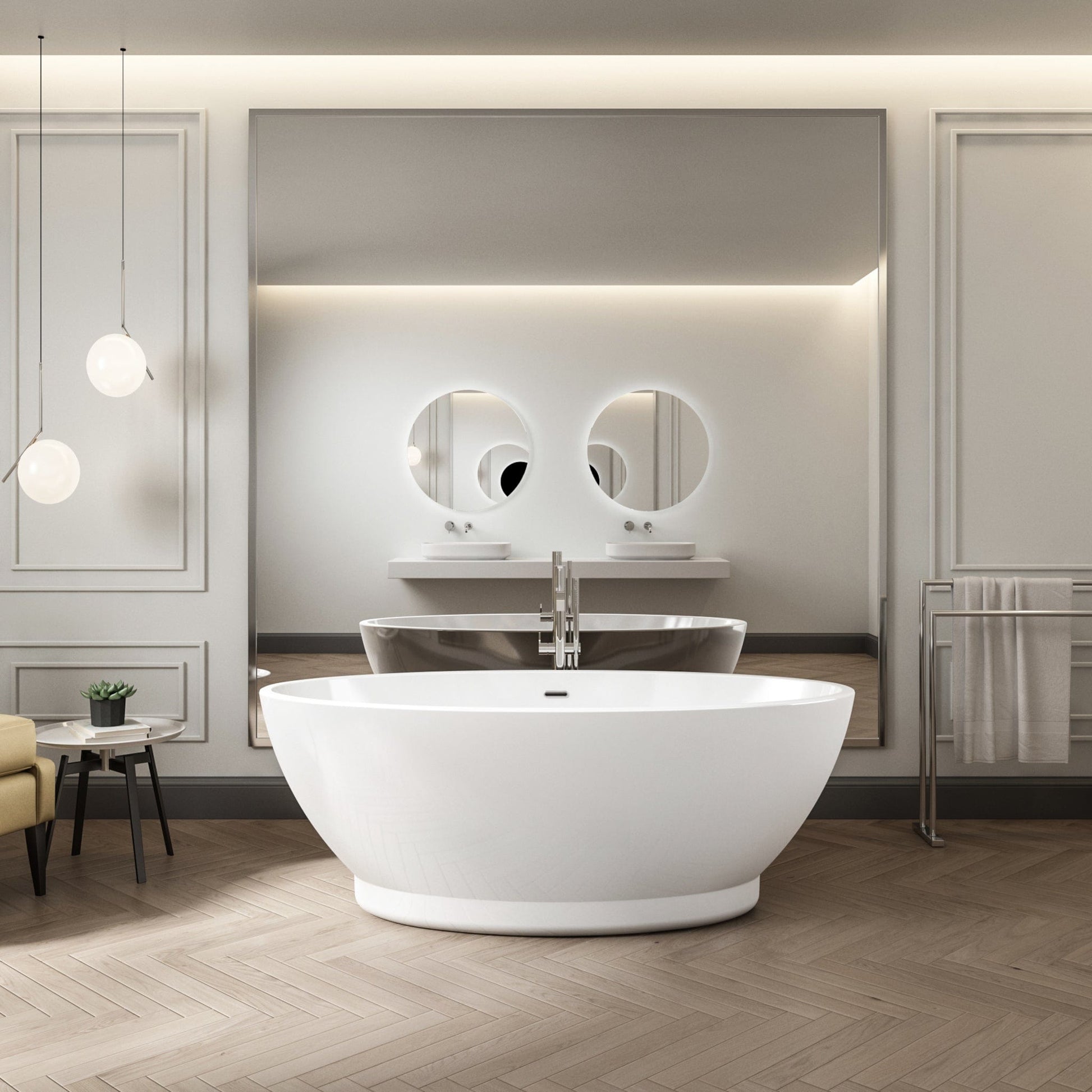 Charlotte Edwards Bathtubs White Shard - Gloss White