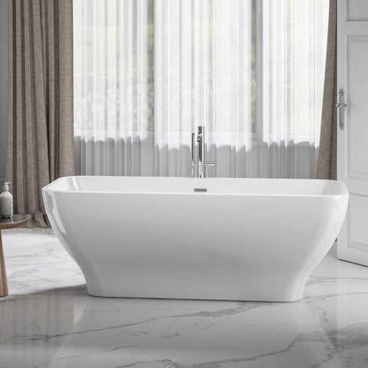Charlotte Edwards Bathtubs White Thebe - Gloss White