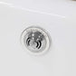 Hurlingham Bath Exposed Clicker Waste System