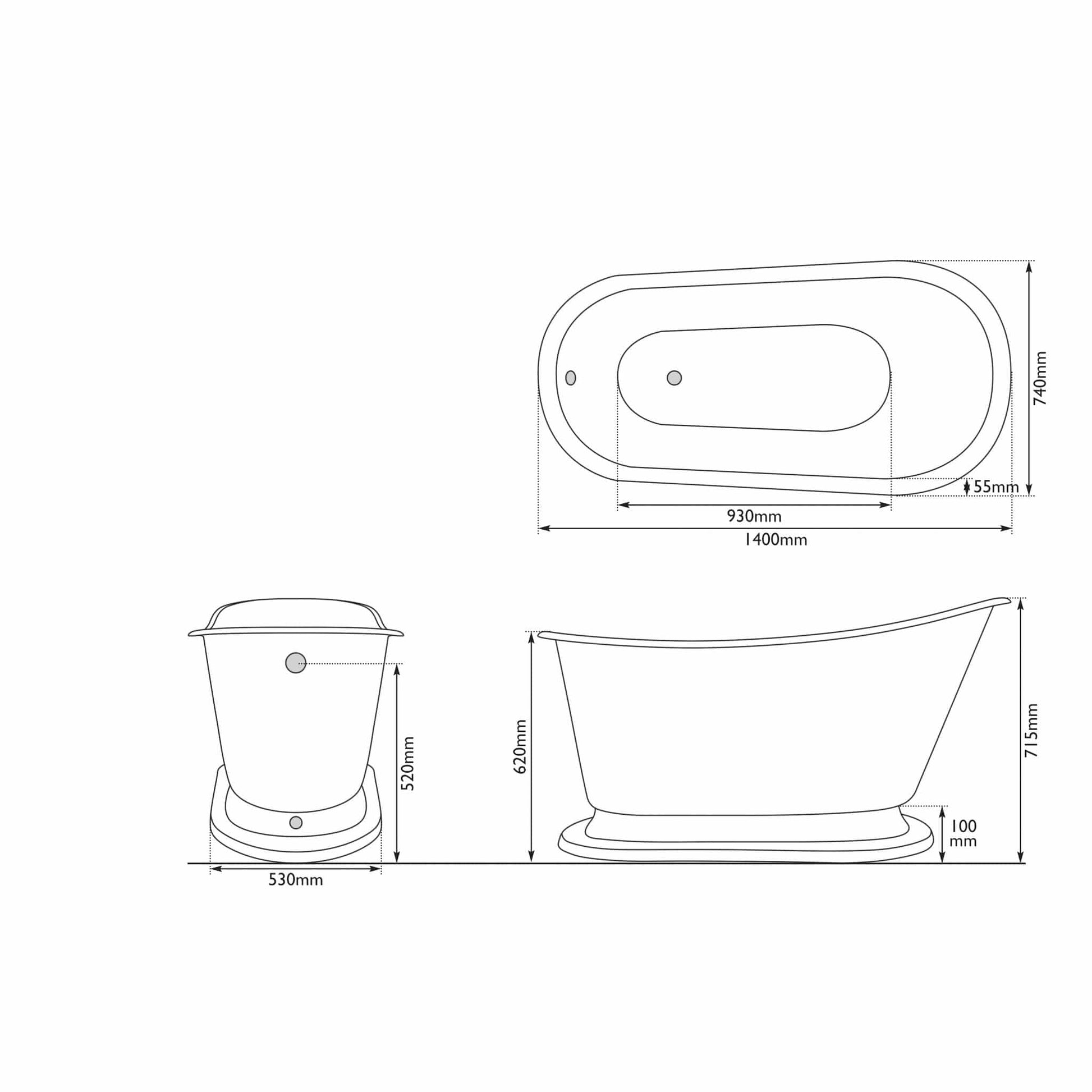 Hurlingham Bathtubs Cameo