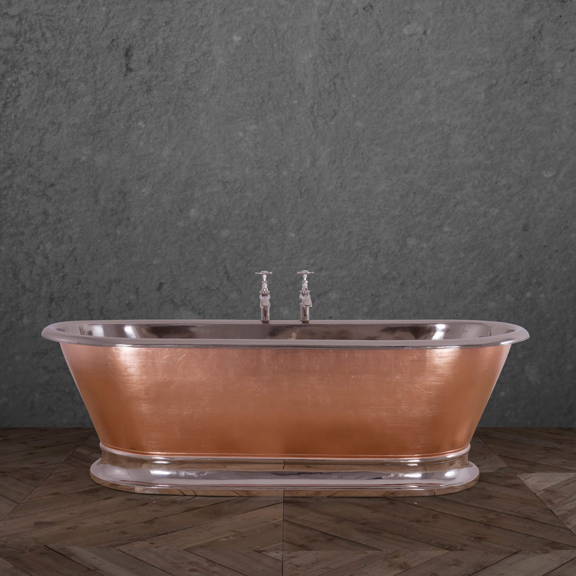 Hurlingham Bathtubs Copper Zille - Copper Leaf
