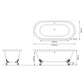 Hurlingham Bathtubs Dryden Small