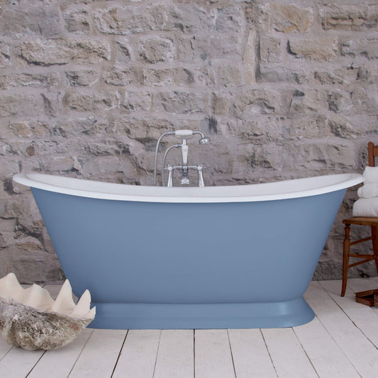 Hurlingham Bathtubs Galleon - Drawing Room Blue