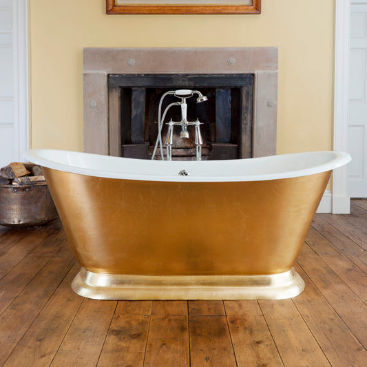 Hurlingham Bathtubs Gold Galleon - Faux Gold Leaf