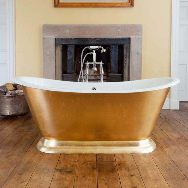 Hurlingham Bathtubs Gold Galleon - Faux Gold Leaf