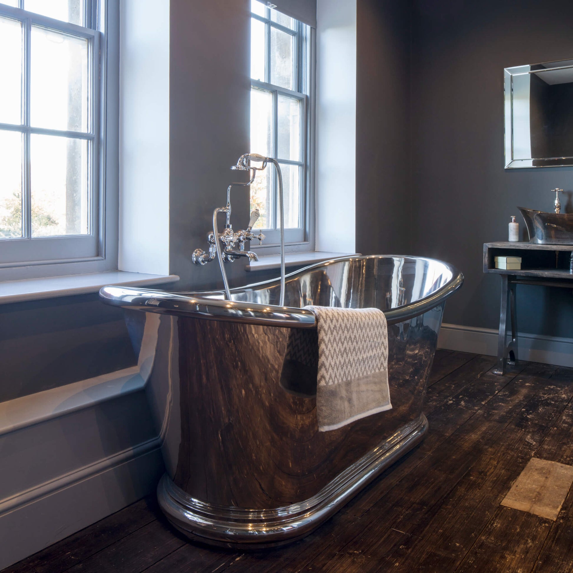 Hurlingham Bathtubs Nickel Bulle