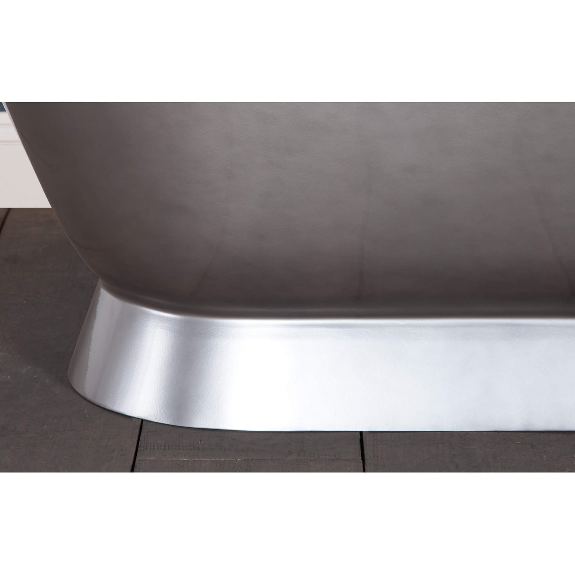 Hurlingham Bathtubs Pewter Lustre Chaucer