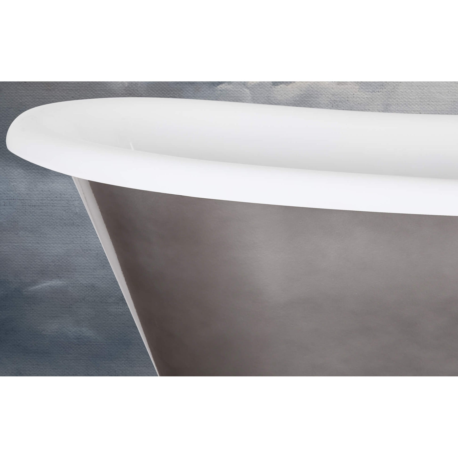 Hurlingham Bathtubs Pewter Lustre Chaucer
