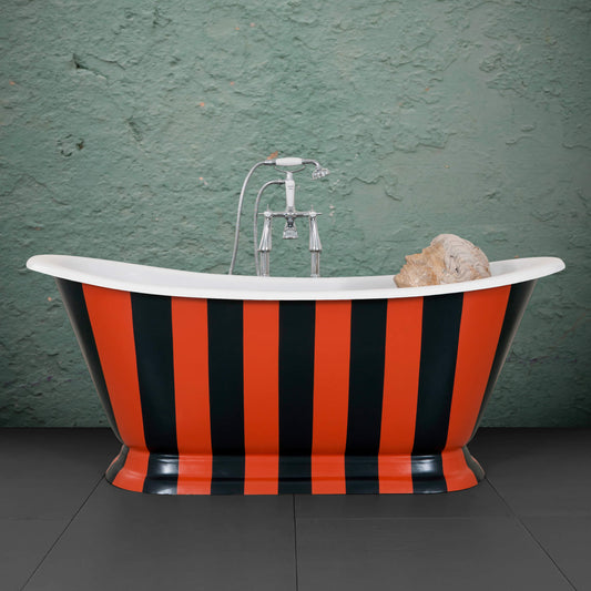 Hurlingham Bathtubs Purple Galleon - Orange
