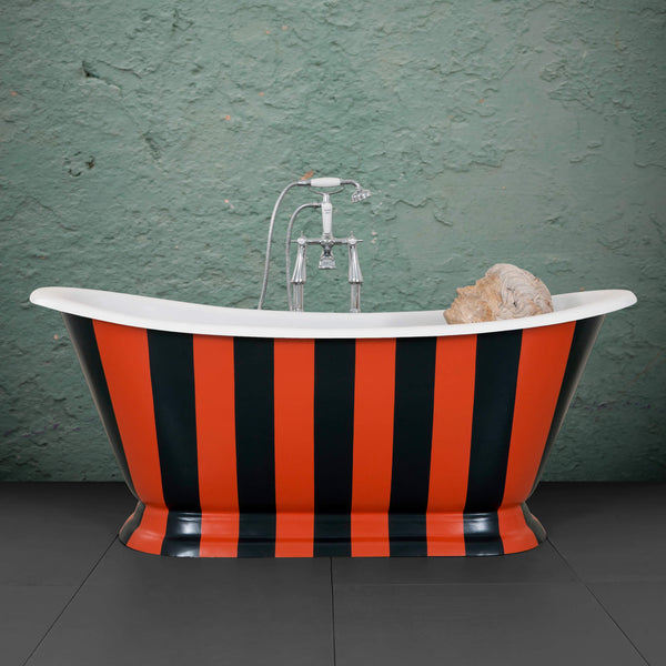 Hurlingham Bathtubs Purple Galleon - Orange