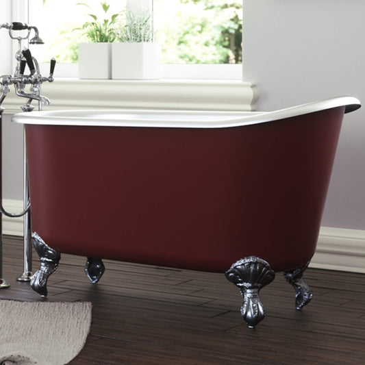 Hurlingham Bathtubs Red / White Shelley - Incarnadine