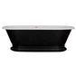 Hurlingham Bathtubs Shikara - Pitch Black