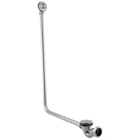 Hurlingham Chrome Bath Exposed Clicker Waste System