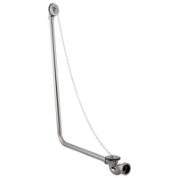 Hurlingham Chrome Bath Exposed Waste System