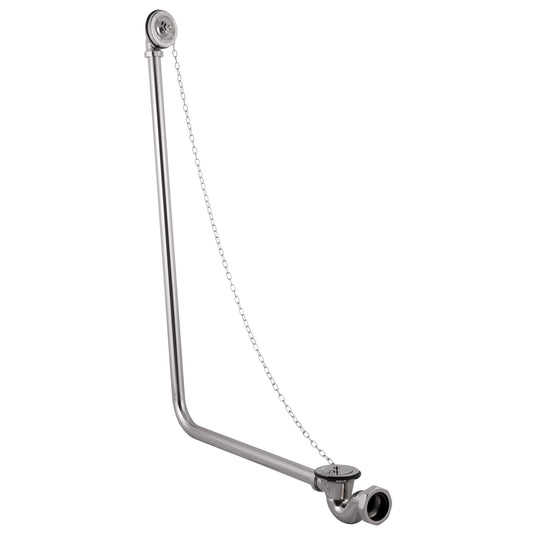 Hurlingham Chrome Bath Exposed Waste System