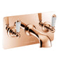 Hurlingham Copper Wall Mounted Bath Filler Plate