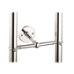 Hurlingham Nickel Stand Pipe Support Bracket