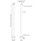 Hurlingham Stand Pipes for Taps